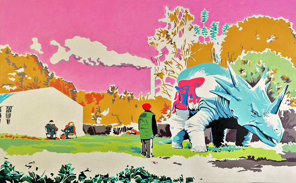 Another World, Acryl auf Leinwand, 2011